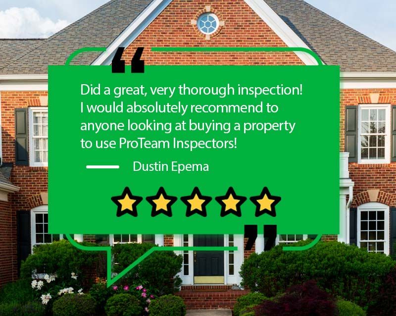 proteam home inspectors google review